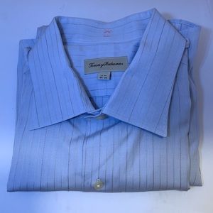 Men’s Tommy Bahama Button Up - Blue-17 1/2, 34-35